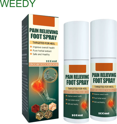 Prefetto COSMO Foot Ease Spray with Natural Cool - 2 Liquid(2 x 100 ml)