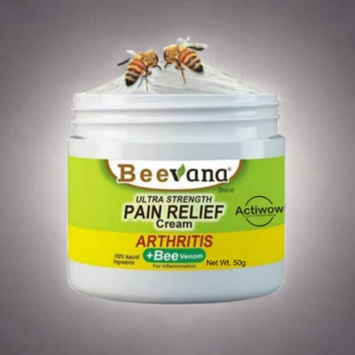 Bee Venom Natural Relief for Sore Arms & Legs Cream(50 g)