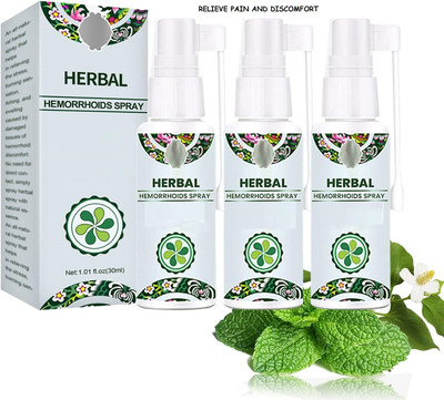 Prefetto COSMO Pack Of Natural Herbal Hemorrhoids Spray Spray(3 x 100 ml)