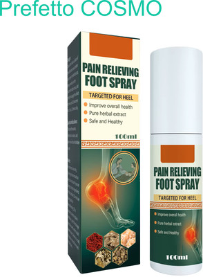 Prefetto COSMO Pack of 1 Foot Spray for Pain Relief Liquid(100 ml)