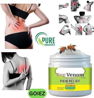 GOIEZ Bee Venom Pain Relief Cream For All Age Joint Support (100g) Cream(100 g)