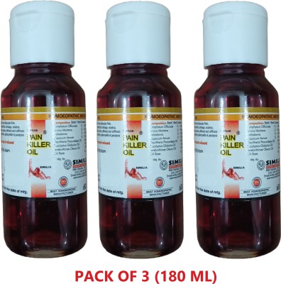 SIMILIA PAIN KILLER OIL (PACK OF 3) 180 ML Liquid(3 x 60 ml)