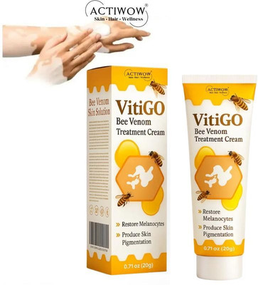 ACTIWOW Vitigo Bee Venom Cream for Arm & Leg Relief Z01 Cream(100 g)