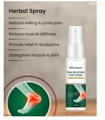 BIFRRUTANT No Side Effects Foot Pain Relief Spray Instant Spray(100 ml)