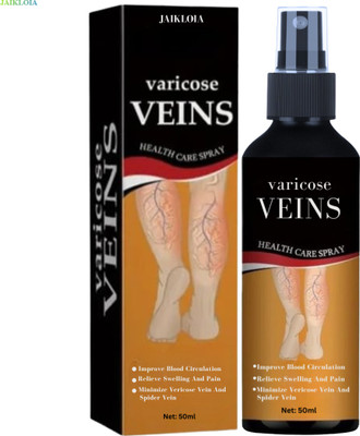 JAIKLOIA Turmeric Varicose Vein Relief Spray Spray For Lifestyle Support In Daily Steps Liquid(50 ml)