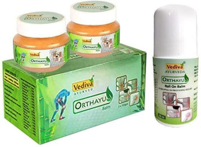 Orthayu Vediva Ayurveda Balm Pack of 2 Balm(2 x 100 g)