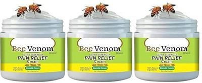 mesmonist Bee Venom Joint and Bone Pain Relief Cream.PACK OF-3 Cream(3 x 100 g)