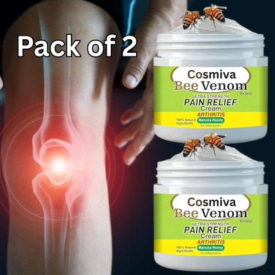 COSMIVA BeeVenom Joint & Bone Therapy Bee venom pain cream - Pack of 2 Cream(2 x 50 g)