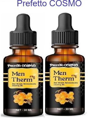 Prefetto COSMO Men’s Bee Venom Oil for Soothing Muscles & Joint Relief Liquid(2 x 30 ml)