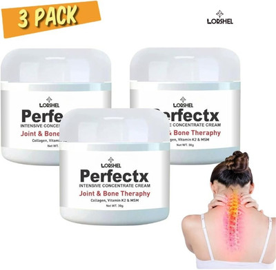 LORSHEL perfectx joint & bone cream for Doctor Recommended and Clinically Tested Cream(3 x 50 ml)