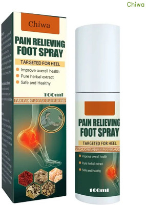 CHIWA Pain Relieving Foot Spray Secure Anti-Swelling Solution For Long Hour Standing Spray(100 ml)