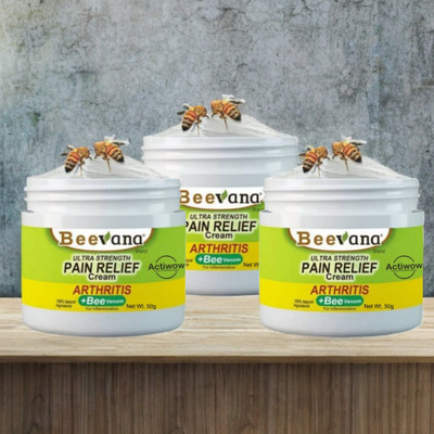 ACTIWOW BeeVana Cream for Flexibility & Muscle Recovery Pack of 3 Cream(3 x 16.67 g)