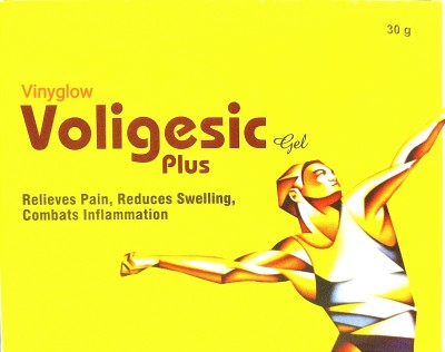 VINYGLOW Voligesic gel 30Gm Pack of 3psc Gel(3 x 30 g)