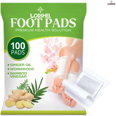 LORSHEL Detox foot pads Bee Venom Detox Pads for Healing, Comfort and Circulation Boost Plaster & Patch(100 Patches)