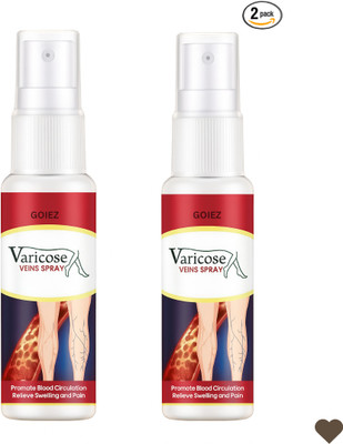 GOIEZ Natural Varicose Veins Spray For Quick Leg Relief (100 Ml, Pack Of 2) Spray(2 x 50 ml)