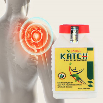 masolin HERBAL KATCH AYURVEDIC PAIN RELIEF CAPSULES 60'S - FOR JOINT PAIN. Capsules(60 Units)