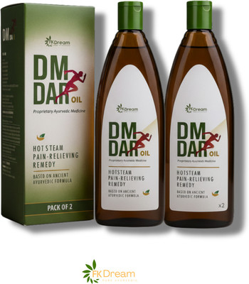 damdar Dmdar Herbal Oil 2pc Botanical Solution for Physical Well-being Liquid(2 x 100 ml)
