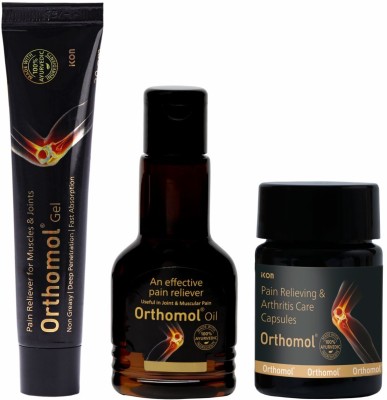 Orthomol Oil 50 ml, Gel 30 gm and Capsules 10 Caps Gel(148 g)