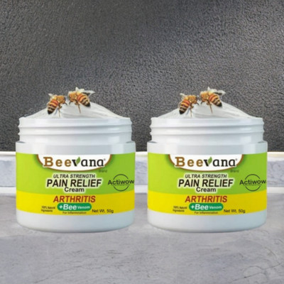 Bee Venom Cream for Relieving Joint Discomfort Pack of 2 Cream(2 x 50 g)