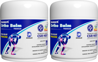 DEEMARK Ortho Balm: The Natural Way to Say Goodbye to Joint and Muscles Pain Balm(2 x 50 g)