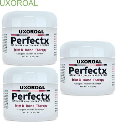 uxoroal PerfectX 100g x3 Jar for Nerve and Joint Support Cream(3 x 100 g)