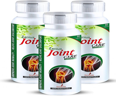 Zenius Joint Care Capsule for Joint Pain Relief (60 Capsules) (Pack of 3) Capsules(3 x 1 Units)