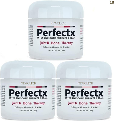 NewClick Bone & Joint Relief Cream – PerfectX Natural Therapy for Active Lifestyle Cream(3 x 10 g)