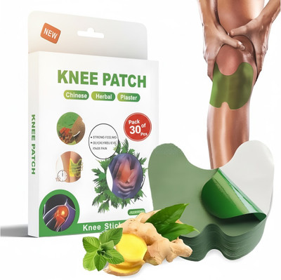 Lavender Hills Natural Herbal Knee Pain Relief | Arthritis Inflammation | Instant Relief Plaster & Patch(30 x 1 Patches)