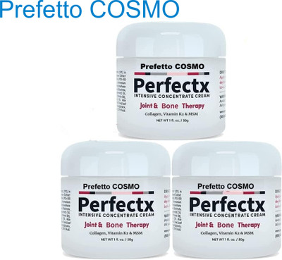 Prefetto COSMO Perfectx Joint & Bone Fast Relief – Fast-Absorb Comfort Gel Cream(3 x 100 g)
