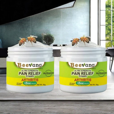 Bee Venom Fast Pain Relief for Upper Body Aches Pack of 2 Cream(2 x 50 g)