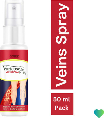 GOIEZ Varicose Veins Spray Treatment For Pain-free And Healthy Legs (50 Ml) Spray(50 ml)