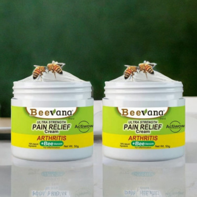 Bee Venom Relief for Sore Muscles & Joint Stiffness Pack of 2 Cream(2 x 50 g)