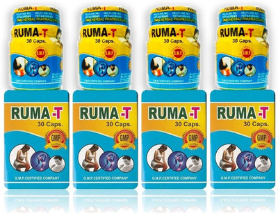 HARBORZA Tara Harbal Pharmaceutical RUMA T CAPSULE PACK OF 4 Tablets(4 x 30 Units)