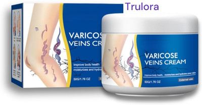 Trulora Varicose Veins Cream for Leg Circulation Cream(50 g)