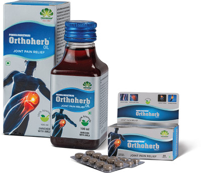 PANKAJAKASTHURI Orthoherb Oil 100ml + Orthoherb 60nos Liquid(100 ml)