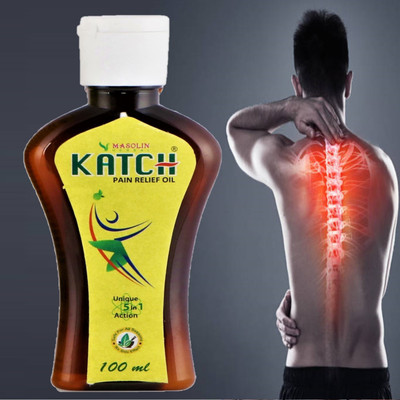 Masolin Herbal Katch Pain Relief Oil-100ml* Liquid(100 ml)
