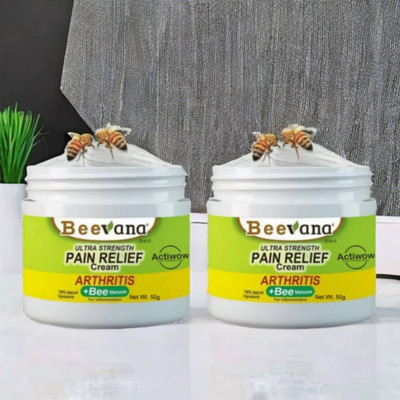 ACTIWOW BeeVana Joint Relief for Morning Stiffness Pack of 2 Cream(2 x 25 g)