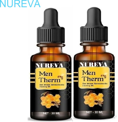 nureva Men Gyno Control Chest Oil – Combo of 2 Liquid(2 x 30 ml)