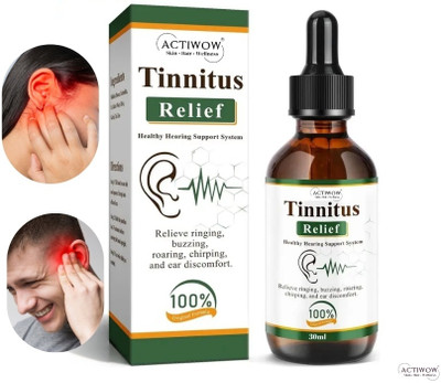 ACTIWOW Tinnitus Relief Pure Ear Refresh Mix Liquid(30 ml)
