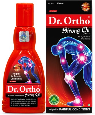 Dr. Ortho Ayurvedic Strong Oil for Joints Pain Liquid(120 ml)