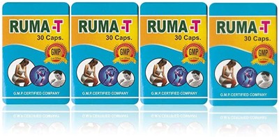 Amazing Mall Tara Herbal Ruma T Capsules - Pack of 4 Tablets(4 x 30 Units)