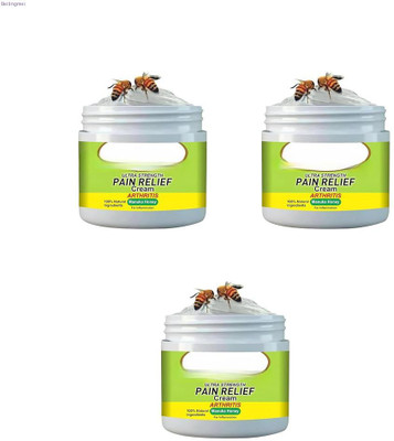 BEILINGMEI DD Joint and Bone Cream, Provides for Neck & Knee Pain Cream Cream(3 x 100 g)