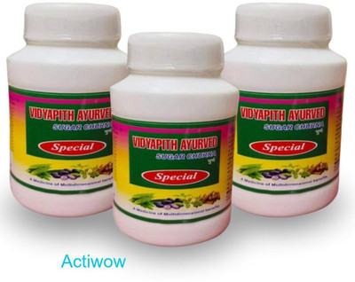 ACTIWOW Vidyapith Sugar Powder for Healthy Glucose Control Pack of 3 K02 Powder(3 x 100 g)