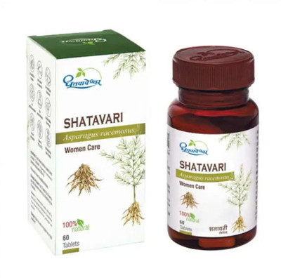 DHOOTAPAPESHWAR Satavari Tablet 60 Tab Pack of 2 Tablets(2 x 60 Units)
