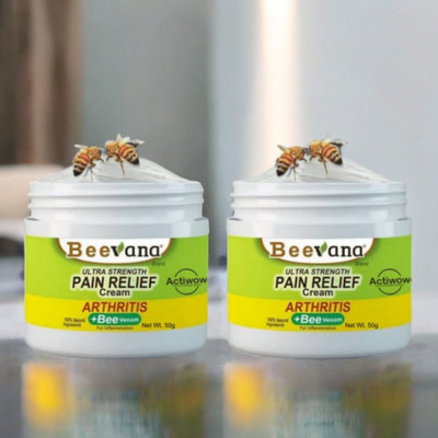 ACTIWOW BeeVana Cream for Neck & Shoulder Pain Relief Pack of 2 Cream(2 x 25 g)