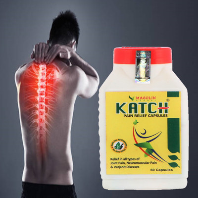 masolin HERBAL KATCH AYURVEDIC PAIN RELIEF CAPSULE 60'S - FOR INSTANT PAIN RELIEF Capsules(60 Units)
