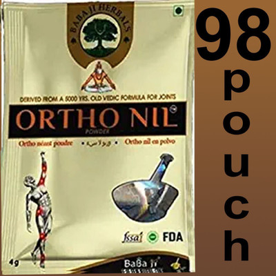 Greenstone 98 Sachets Ortho nil Powder Ortho nil Powder Ayurvedic Herbal Powder(98 x 1 Units)