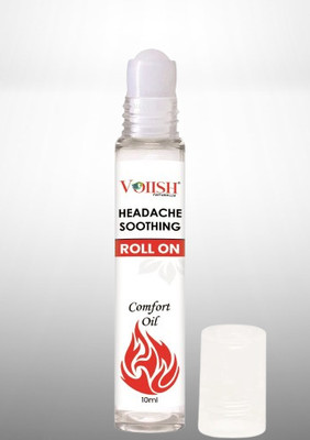 VOIISH Headache Body Joint Neck Back Pain Relief Herbal Oil Roll on Balm(10 ml)