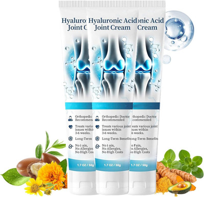 NEXTSET Hyaluronic Acid Joint Cream, Pain Relief Cream (Pack of 3) Cream(3 x 50 g)