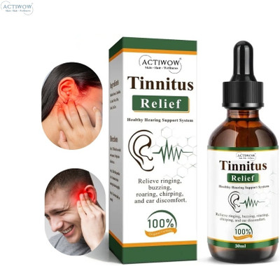 ACTIWOW Tinnitus Relief Pure Ear Herbal Nourish Aid Liquid(30 ml)